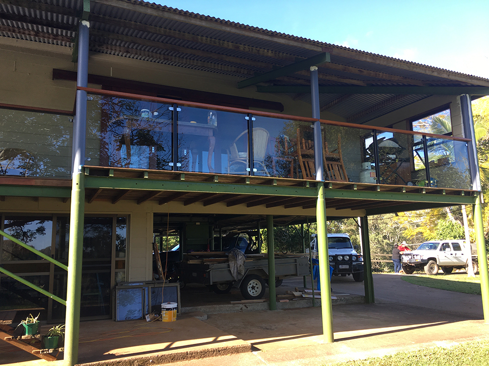 Read more about the article Glass Verandah Railing Before and After
